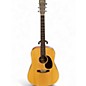 Used Martin DX1 Custom Natural Acoustic Electric Guitar thumbnail