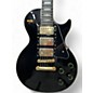 Used 2000 Epiphone Les Paul Custom Black Beauty Black Solid Body Electric Guitar