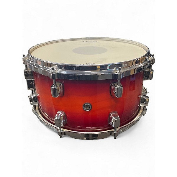 Used ddrum 13in Dominion Maple 13 X 7 Trans Red Drum