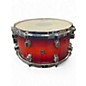 Used ddrum 13in Dominion Maple 13 X 7 Trans Red Drum