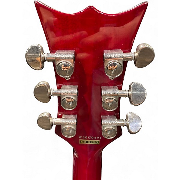 Used DBZ Guitars Barchetta Red Solid Body Electric Guitar