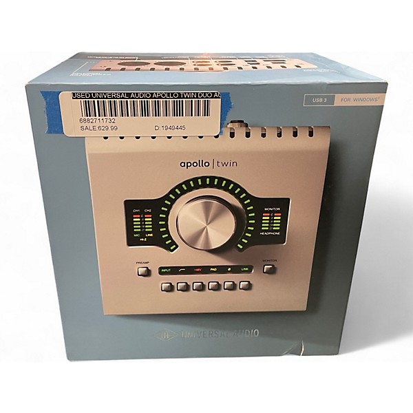 Used Universal Audio Apollo Twin Duo Audio Interface