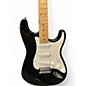 Used Fender stratocaster Black Solid Body Electric Guitar thumbnail