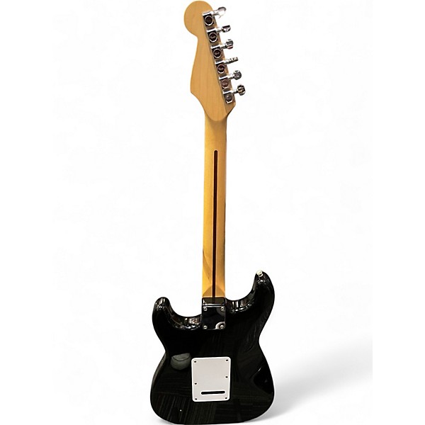 Used Fender stratocaster Black Solid Body Electric Guitar