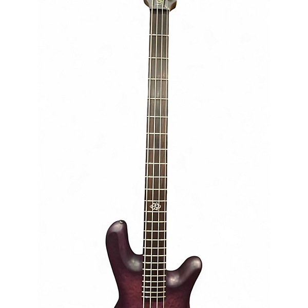 Used Spector NS Pulse 2 Purple Electric Bass Guitar