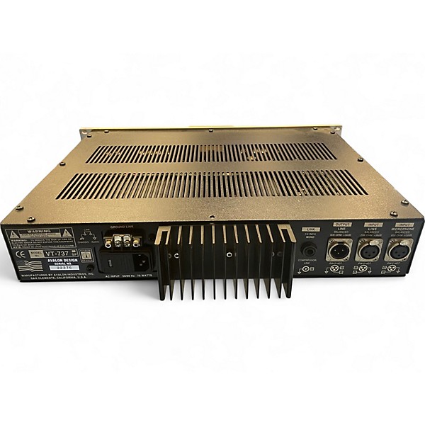 Used Avalon VT737SP-B Pure Class A Tube Microphone Preamp
