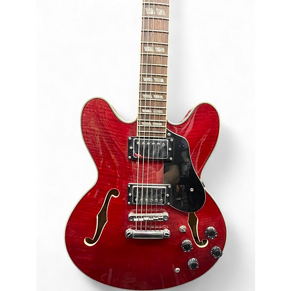Used Parchman CROSSROADS Red Acoustic Electric Guitar