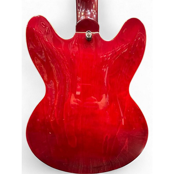 Used Parchman CROSSROADS Red Acoustic Electric Guitar