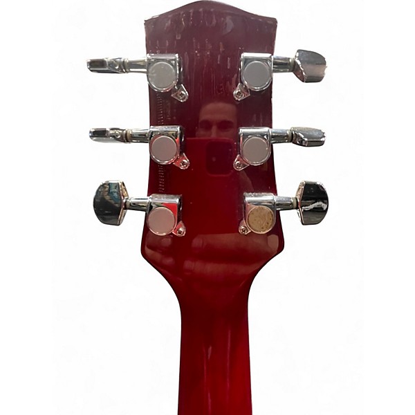 Used Parchman CROSSROADS Red Acoustic Electric Guitar