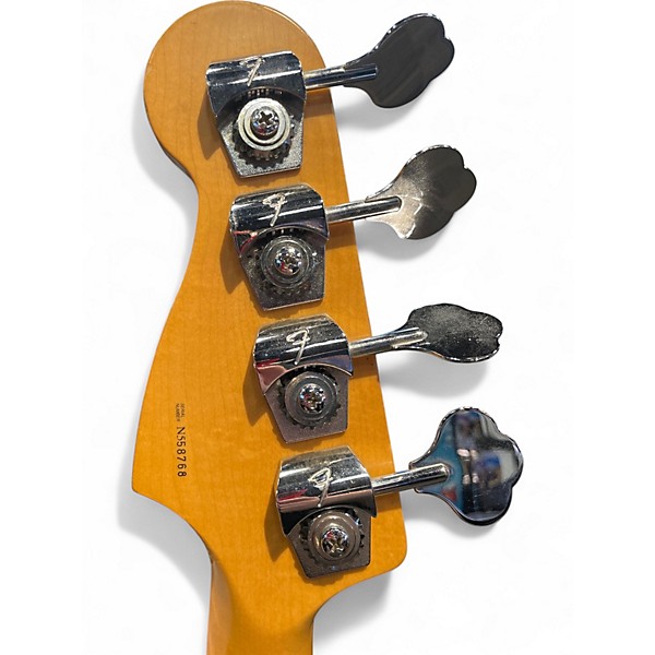 Used 1995 Fender Standard P Bass Blue Electric Bass Guitar
