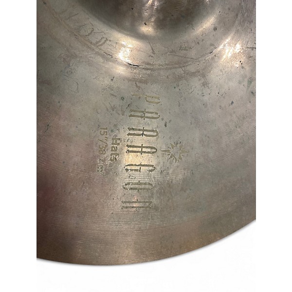 Used SABIAN 15in Neil Peart Signature Paragon Hi Hat Pair Cymbal