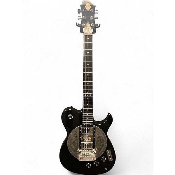 Used Zemaitis GZ-3200DF Black Solid Body Electric Guitar