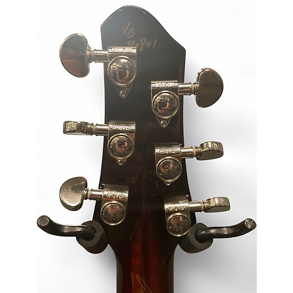 Used New Orleans Guitar Company Voodoo Custom Sunburst Solid Body Electric Guitar