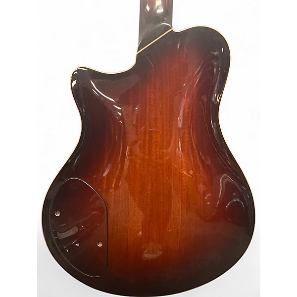 Used New Orleans Guitar Company Voodoo Custom Sunburst Solid Body Electric Guitar