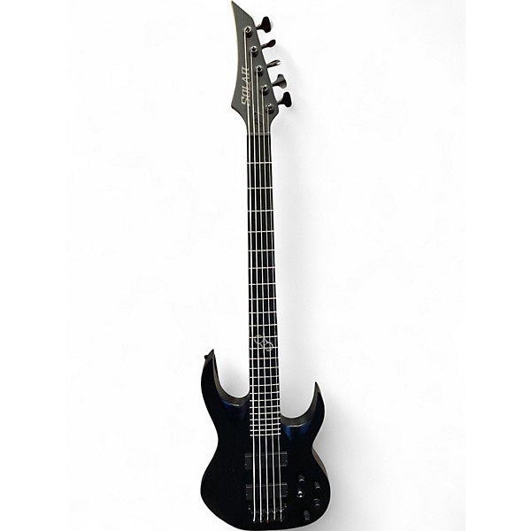 Used Solar Guitars AB1.5 BLACK OPEN PORE MATTE Electric Bass Guitar