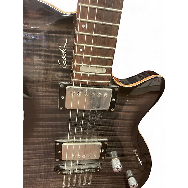 Used Godin Summit Classic CT GRey  Solid Body Electric Guitar