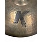 Used Zildjian 22in K Custom Ride Brilliant Cymbal