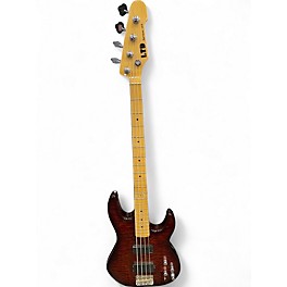 Used ESP LTD Surveyor 414 Natural Electric Bass Guitar