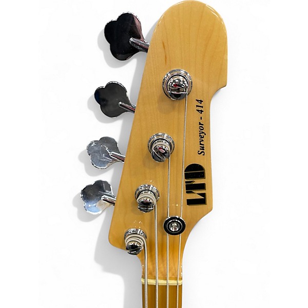 Used ESP LTD Surveyor 414 Natural Electric Bass Guitar