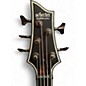 Used Schecter Guitar Research Hellraiser Extreme 5 String Crimson Red Burst Electric Bass Guitar