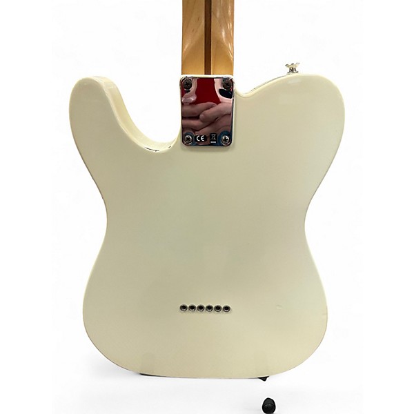 Used 2012 Fender Standard Telecaster B5 Bigsby Conversion Arctic White Solid Body Electric Guitar