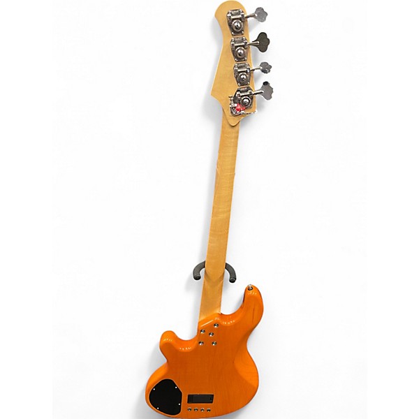 Used Lakland USA Series 44-94 Deluxe AMBER Electric Bass Guitar
