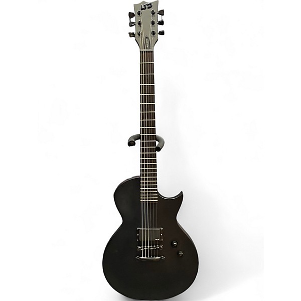 Used ESP LTD BLACK METAL Black Solid Body Electric Guitar