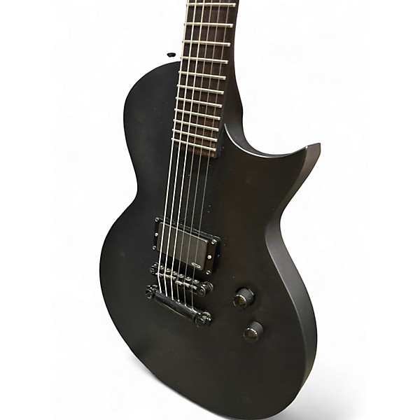 Used ESP LTD BLACK METAL Black Solid Body Electric Guitar