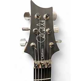 Used 2023 PRS CUSTOM 24 FLOYD ROSE CHARCOAL GREY Solid Body Electric Guitar