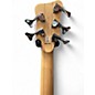 Used 2015 Warwick Corvette Double Buck 5 String Natural Electric Bass Guitar