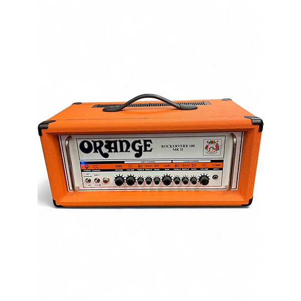Used Orange Amplifiers ROCKERVERB MKII 100 Tube Guitar Amp Head
