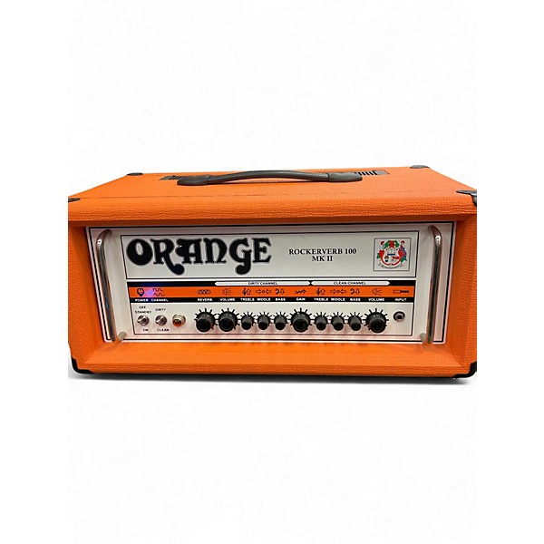 Used Orange Amplifiers ROCKERVERB MKII 100 Tube Guitar Amp Head