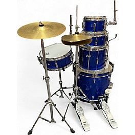 Used Rogue 5 Piece Junior Kicker Blue Drum Kit