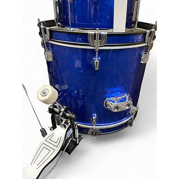 Used Rogue 5 Piece Junior Kicker Blue Drum Kit