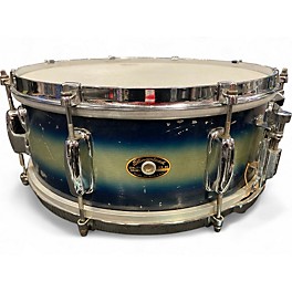 Vintage 1960s Slingerland 5.5X14 Snare Blue Drum