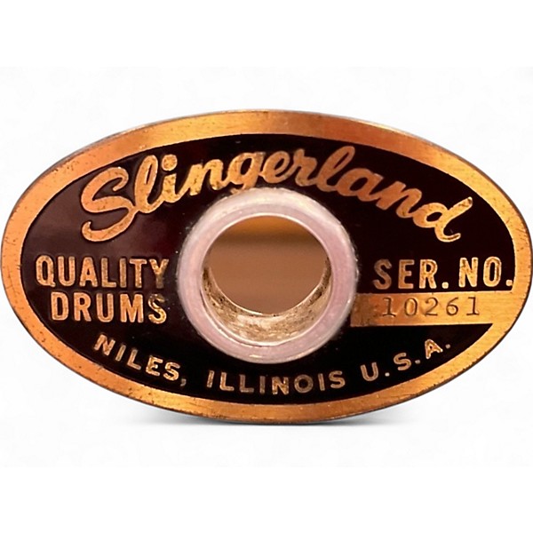 Vintage 1960s Slingerland 5.5X14 Snare Blue Drum