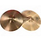 Used Paiste 14in 505 HEAVY HI HAT PAIR Cymbal thumbnail