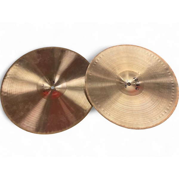 Used Paiste 14in 505 HEAVY HI HAT PAIR Cymbal