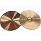 Used Paiste 14in 505 HEAVY HI HAT PAIR Cymbal