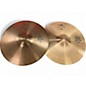 Used Paiste 14in 505 HEAVY HI HAT PAIR Cymbal