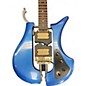 Used Hugh Norton CUSTOM Blue Solid Body Electric Guitar