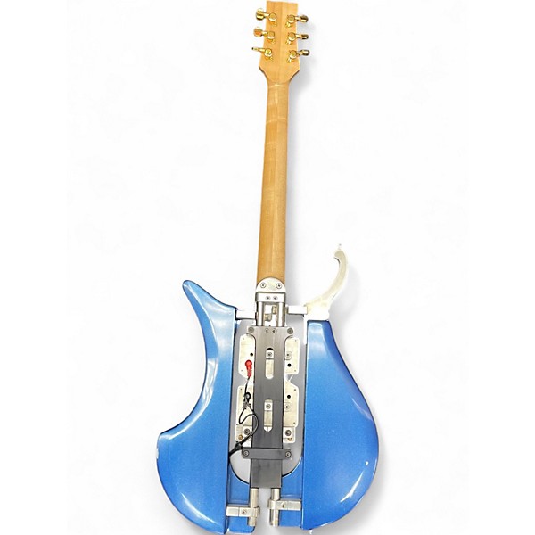 Used Hugh Norton CUSTOM Blue Solid Body Electric Guitar