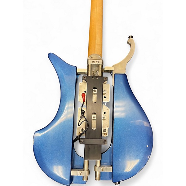 Used Hugh Norton CUSTOM Blue Solid Body Electric Guitar