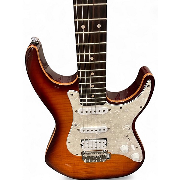 Used Michael Kelly 1963 HSS 2 Color Sunburst Solid Body Electric Guitar