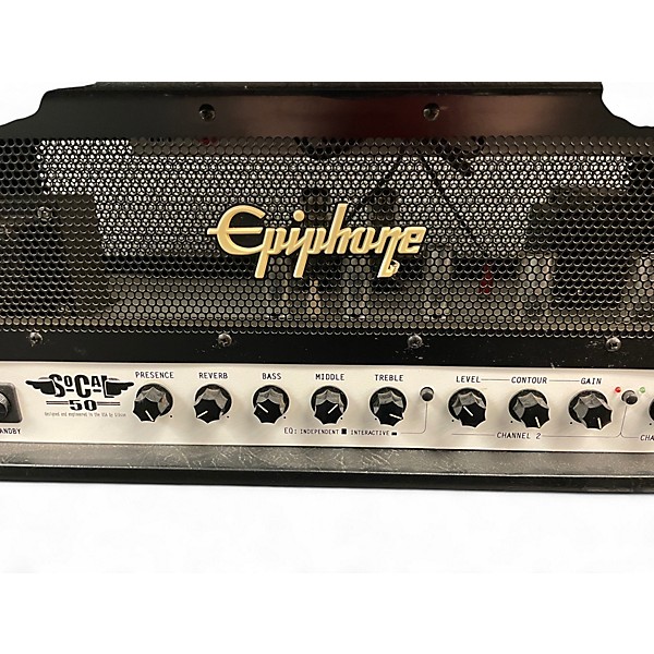 Used Epiphone SoCal 50W Hi Gain Tube Guitar Amp Head