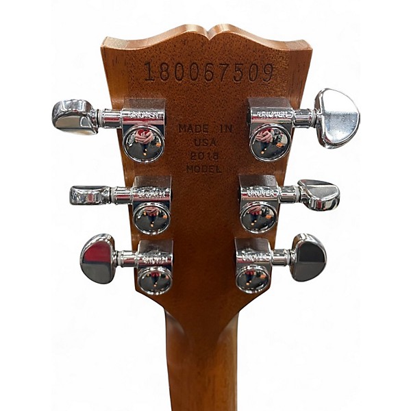 Used Gibson Les Paul Deluxe Tobacco Sunburst Solid Body Electric Guitar