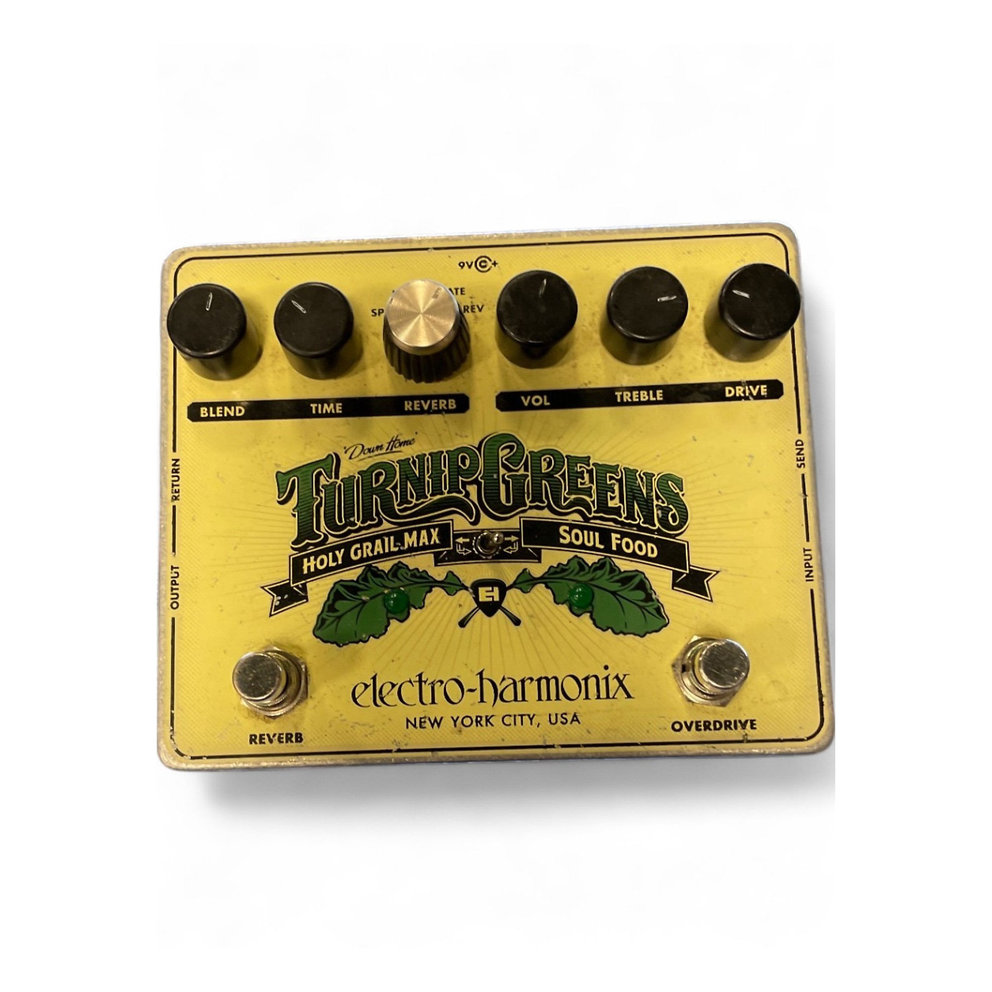 Amazon.com: Electro-Harmonix Turnip Greens Overdrive/Reverb