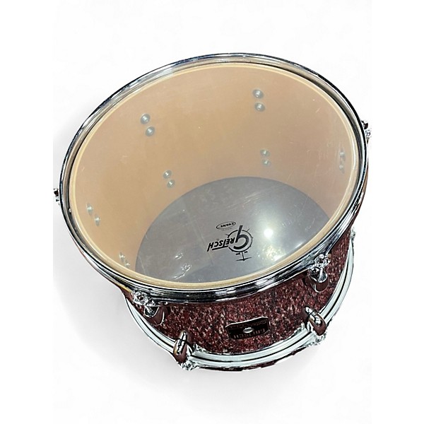 Used Gretsch Drums 4 Piece Catalina Club Rock CROME Drum Kit