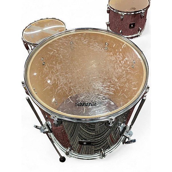 Used Gretsch Drums 4 Piece Catalina Club Rock CROME Drum Kit