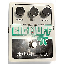 Used Electro-Harmonix Green Russian Big Muff Pi Fuzz Effect Pedal